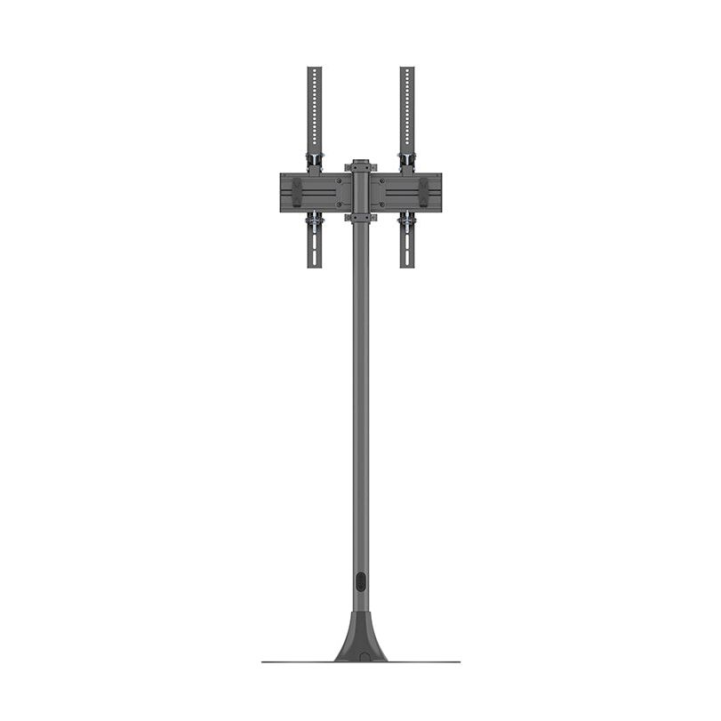 Multibrackets Pro M Single Pole Floorbase Round for 32-65" Displays