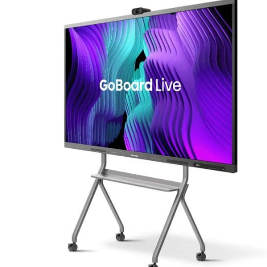 Hisense GoBoard Live 75MR6DE 75" 4K Ultra HD Interactive Touch Screen with Android 13, WiFi, & Built-in 4K Camera