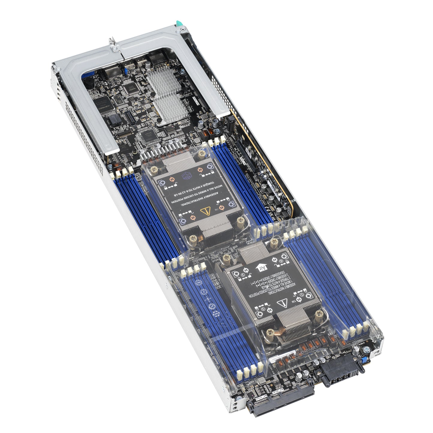 ASUS RS720Q-E11-RS8U Intel C741 LGA 4677 (Socket E) Rack (2U) Black, Silver
