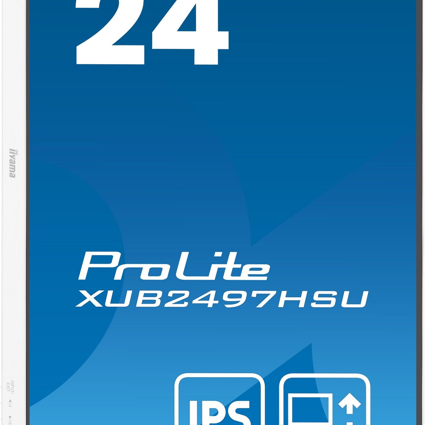 iiyama ProLite XUB2497HSU-W2 computer monitor 60.5 cm (23.8") 1920 x 1080 pixels Full HD LED White