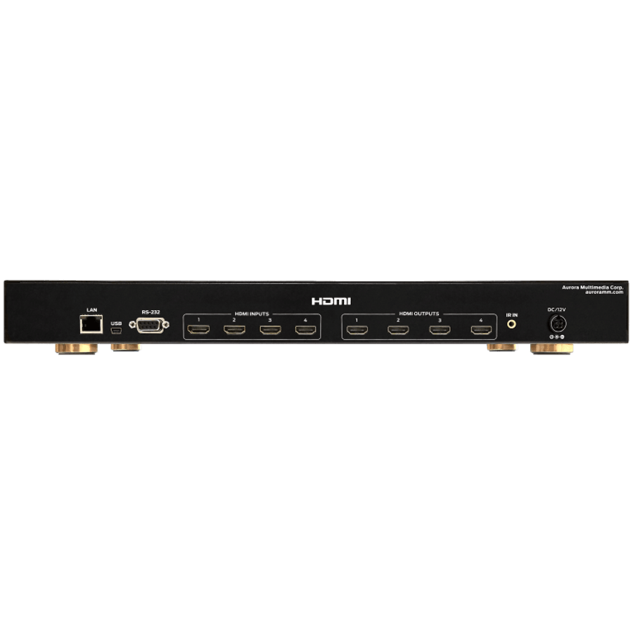 Aurora Multimedia ASP-442A 4x4 HDMI 2.0A Matrix 4K60Hz UHD