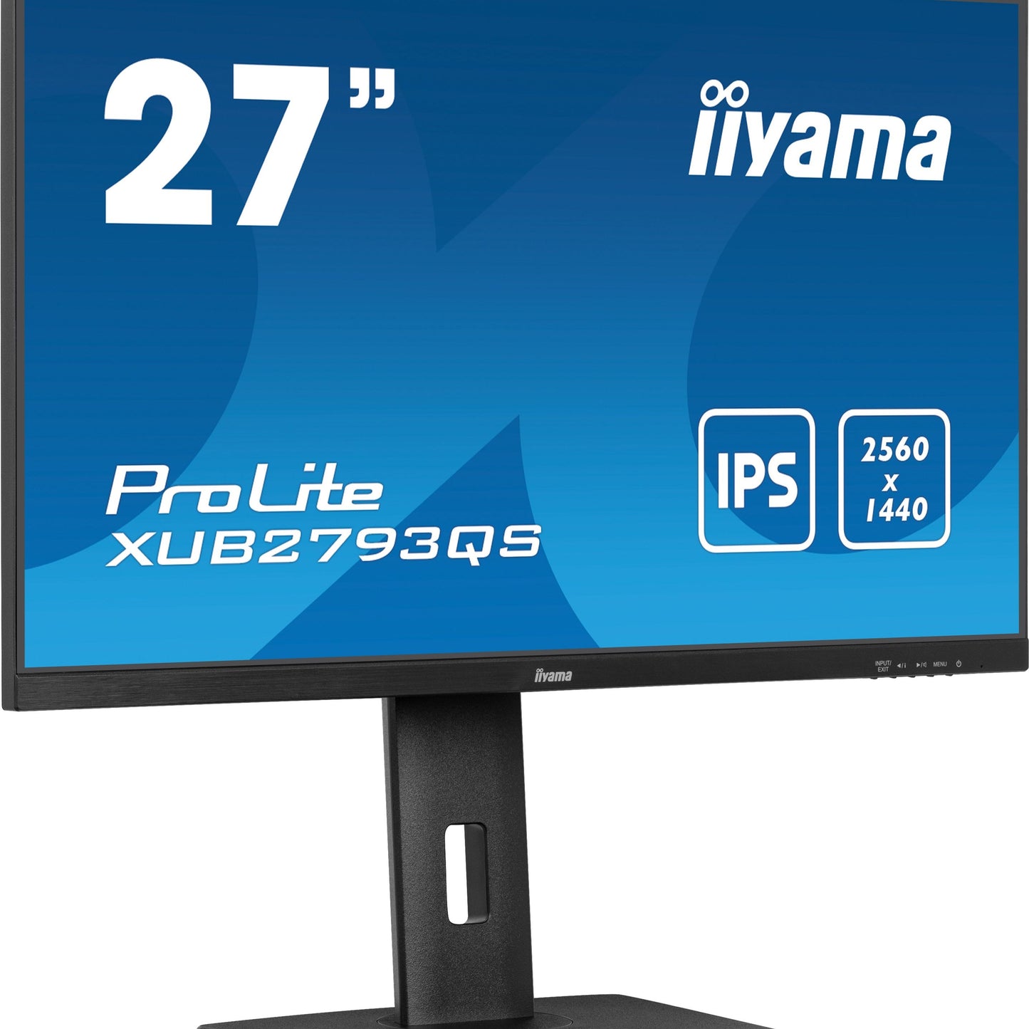 iiyama ProLite XUB2793QS-B7 computer monitor 68.6 cm (27") 2560 x 1440 pixels Quad HD LED Black