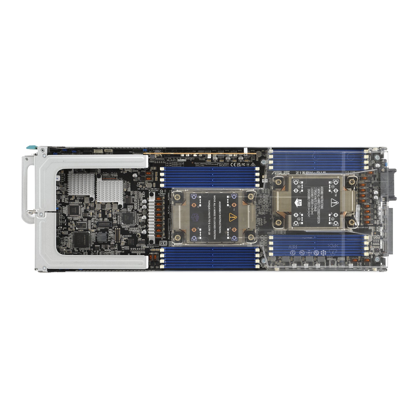 ASUS RS720Q-E11-RS8U Intel C741 LGA 4677 (Socket E) Rack (2U) Black, Silver