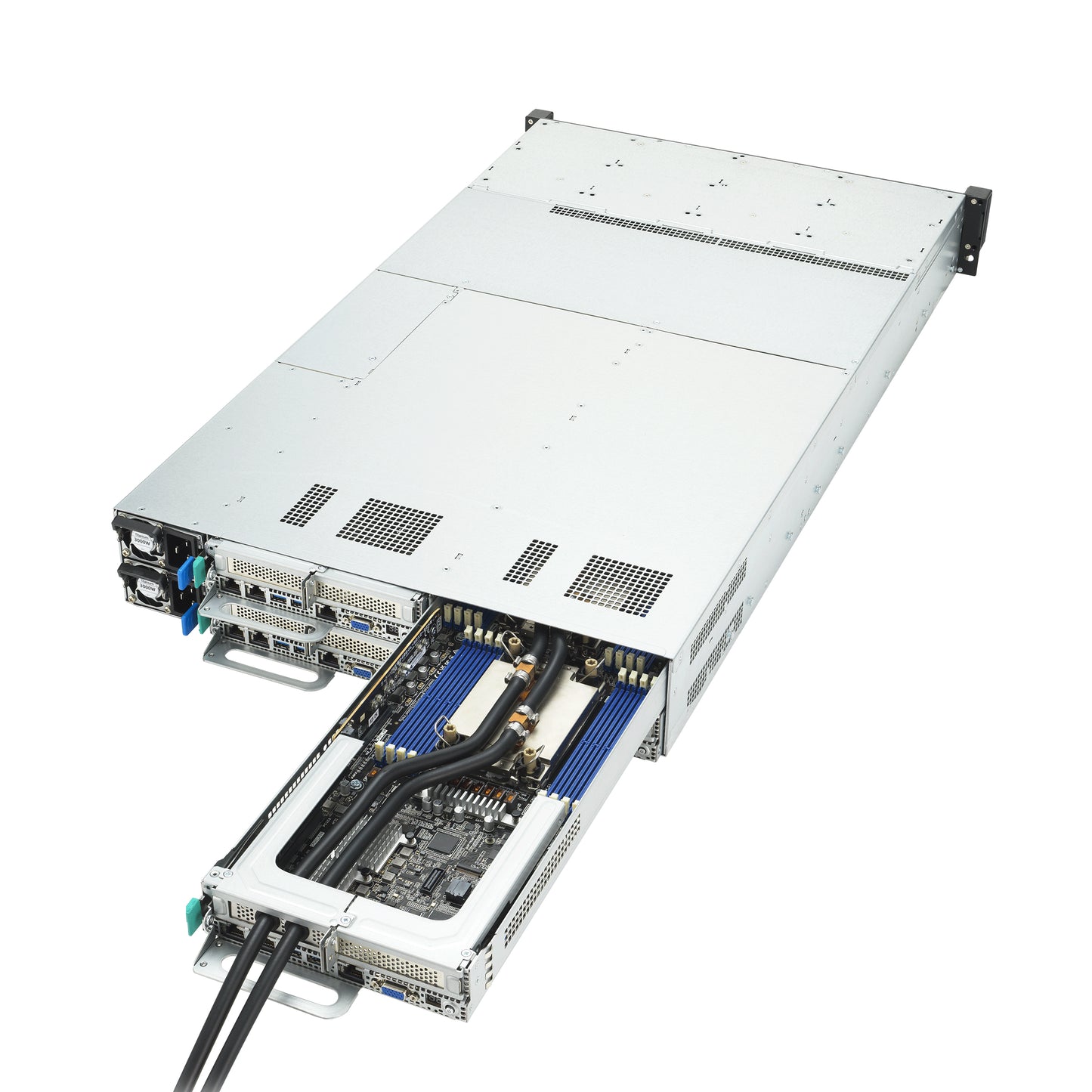 ASUS RS720Q-E11-RS8U Intel C741 LGA 4677 (Socket E) Rack (2U) Black, Silver