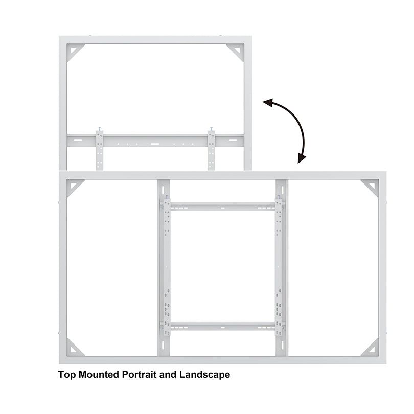 Multibrackets M Pro Series Enclosure 75" Wall Slim Medium White