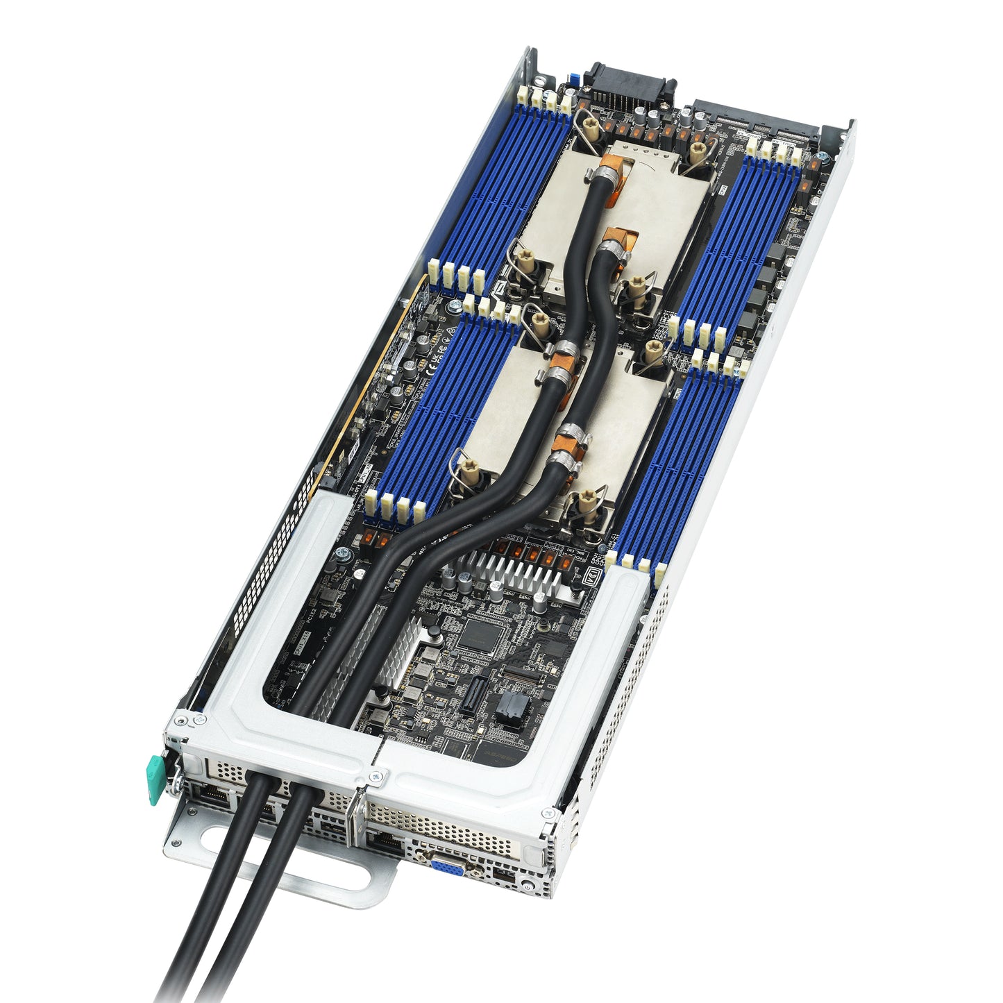 ASUS RS720Q-E11-RS8U Intel C741 LGA 4677 (Socket E) Rack (2U) Black, Silver