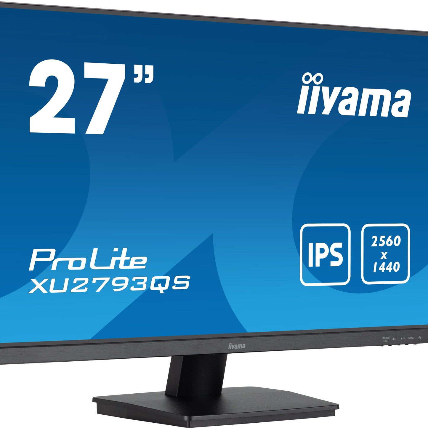 iiyama ProLite XU2793QS-B7 computer monitor 68.6 cm (27") 2560 x 1440 pixels 4K Ultra HD LED Black