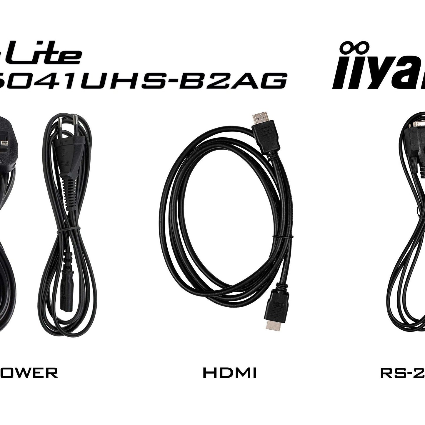 iiyama LH5041UHS-B2AG Signage Display Digital signage flat panel 127 cm (50") LCD 500 cd/m² 4K Ultra HD Black 24/7