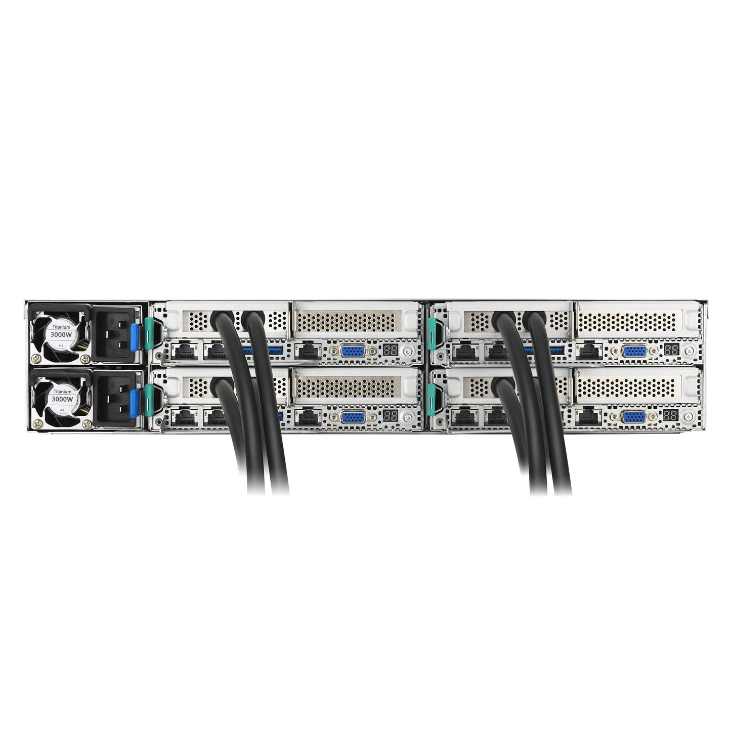 ASUS RS720Q-E11-RS8U Intel C741 LGA 4677 (Socket E) Rack (2U) Black, Silver
