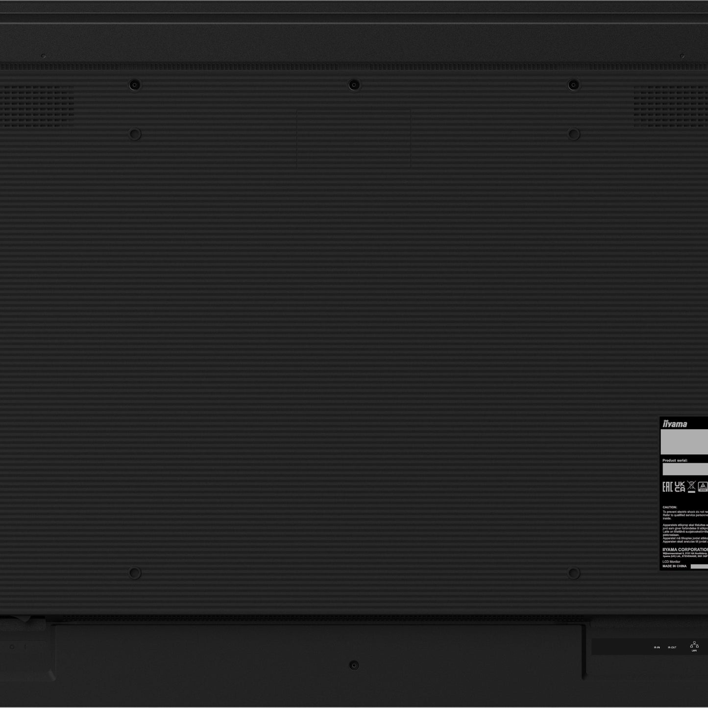 iiyama LH5041UHS-B2AG Signage Display Digital signage flat panel 127 cm (50") LCD 500 cd/m² 4K Ultra HD Black 24/7