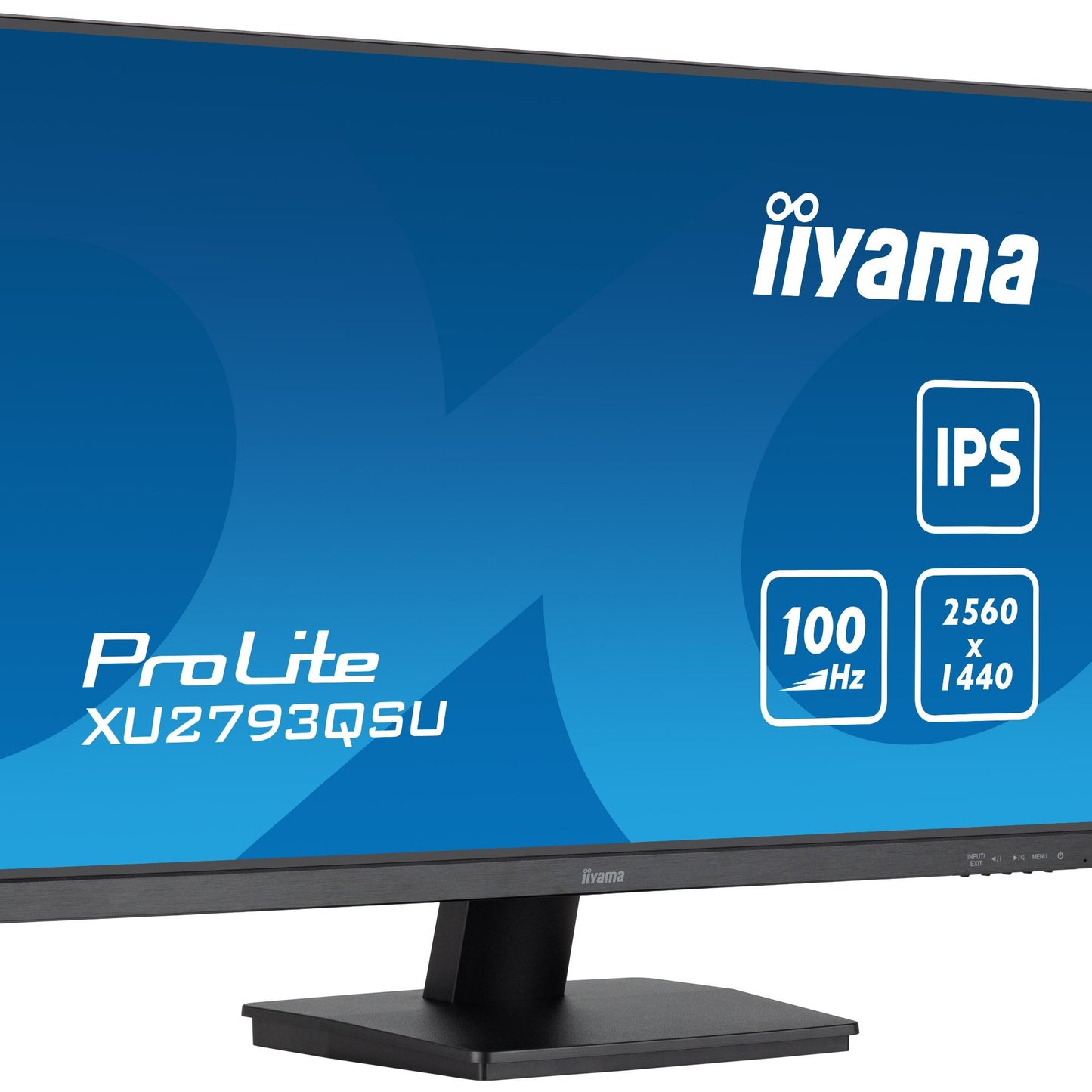 iiyama ProLite XU2793QSU-B7 LED display 68.6 cm (27") 2560 x 1440 pixels Wide Quad HD Black
