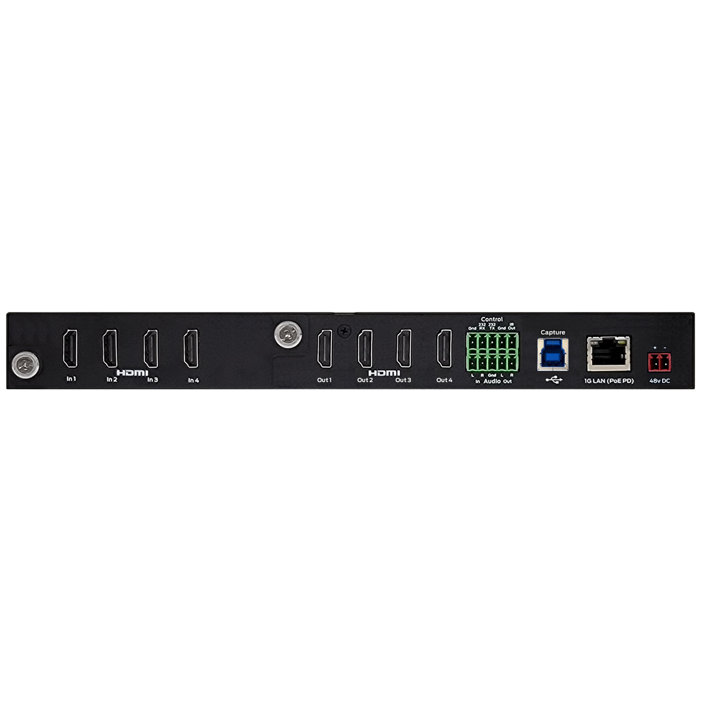 Aurora Multimedia DIDO-X4 4x4 Scaler Matrix Processor with USB Capture Output
