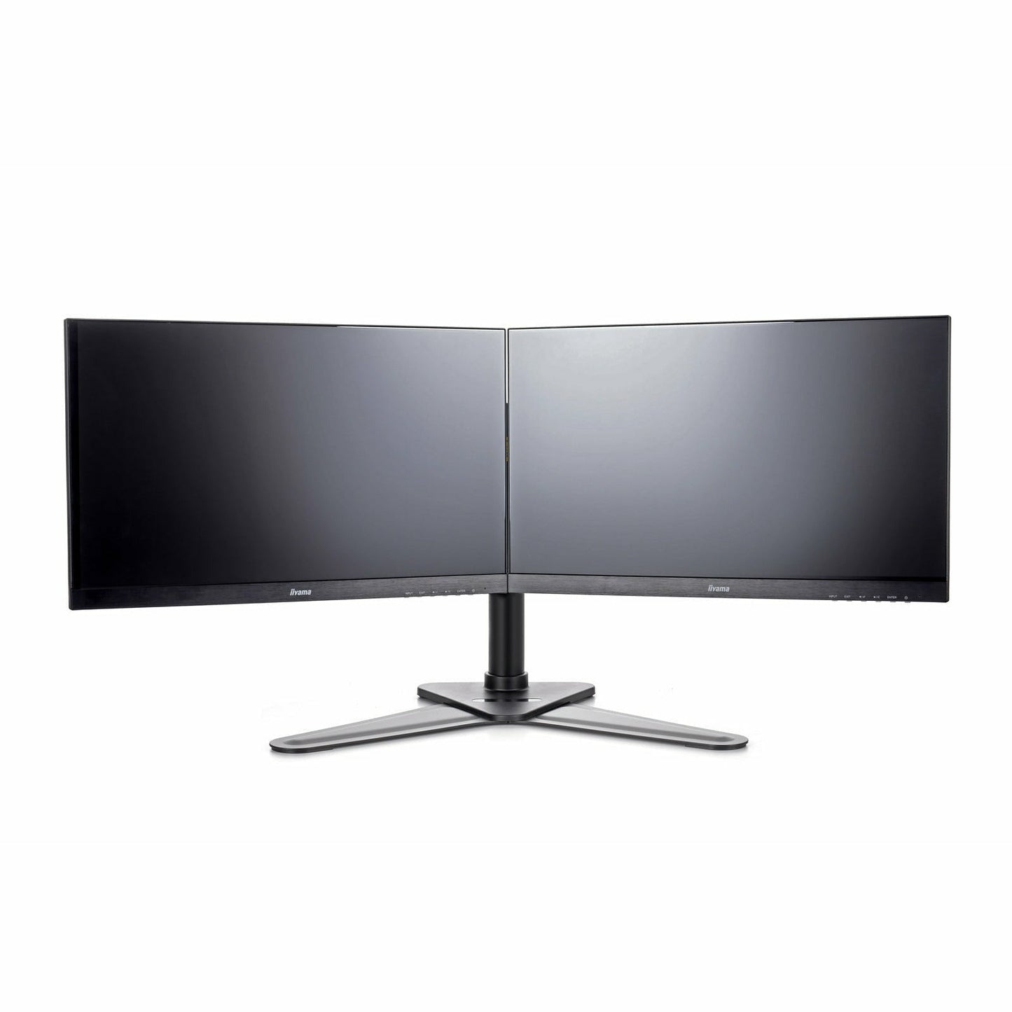 iiyama ProLite DS1002D-B1 Dual Screen Desk Top Stand