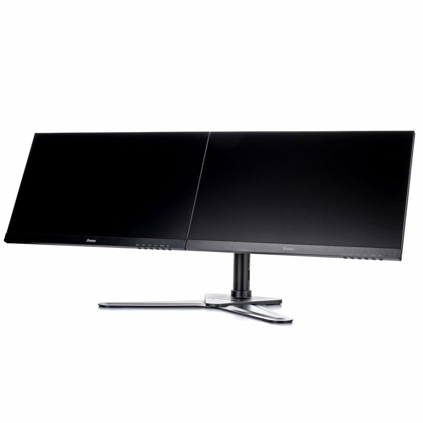 iiyama ProLite DS1002D-B1 Dual Screen Desk Top Stand