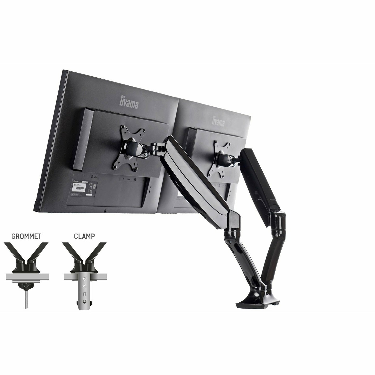 iiyama ProLite DS3002C-B1 Gas Spring Mounting Arm Dual