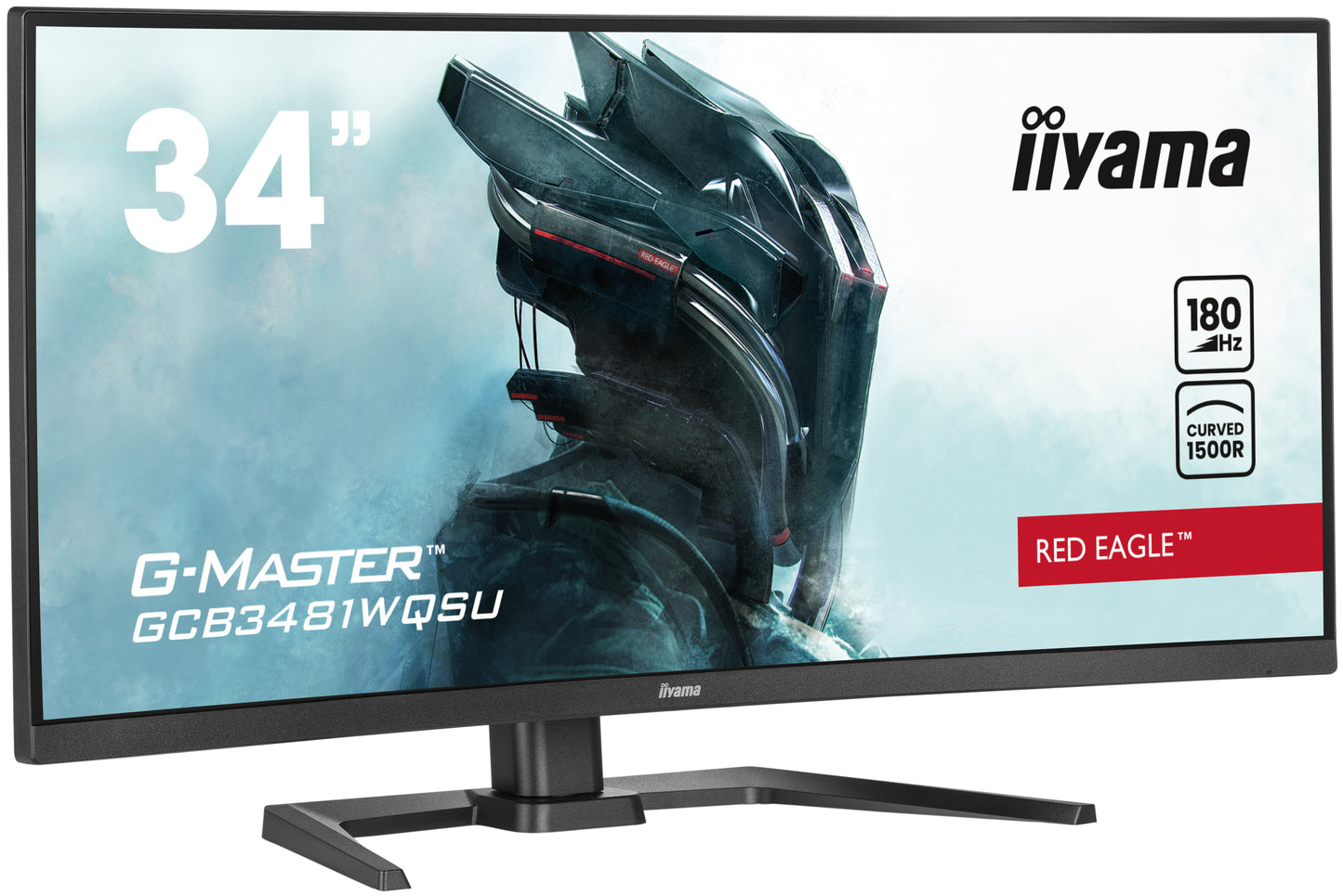iiyama G-Master Red Eagel GCB3481WQSU-B1 34" 1500R VA Curved Gaming Panel