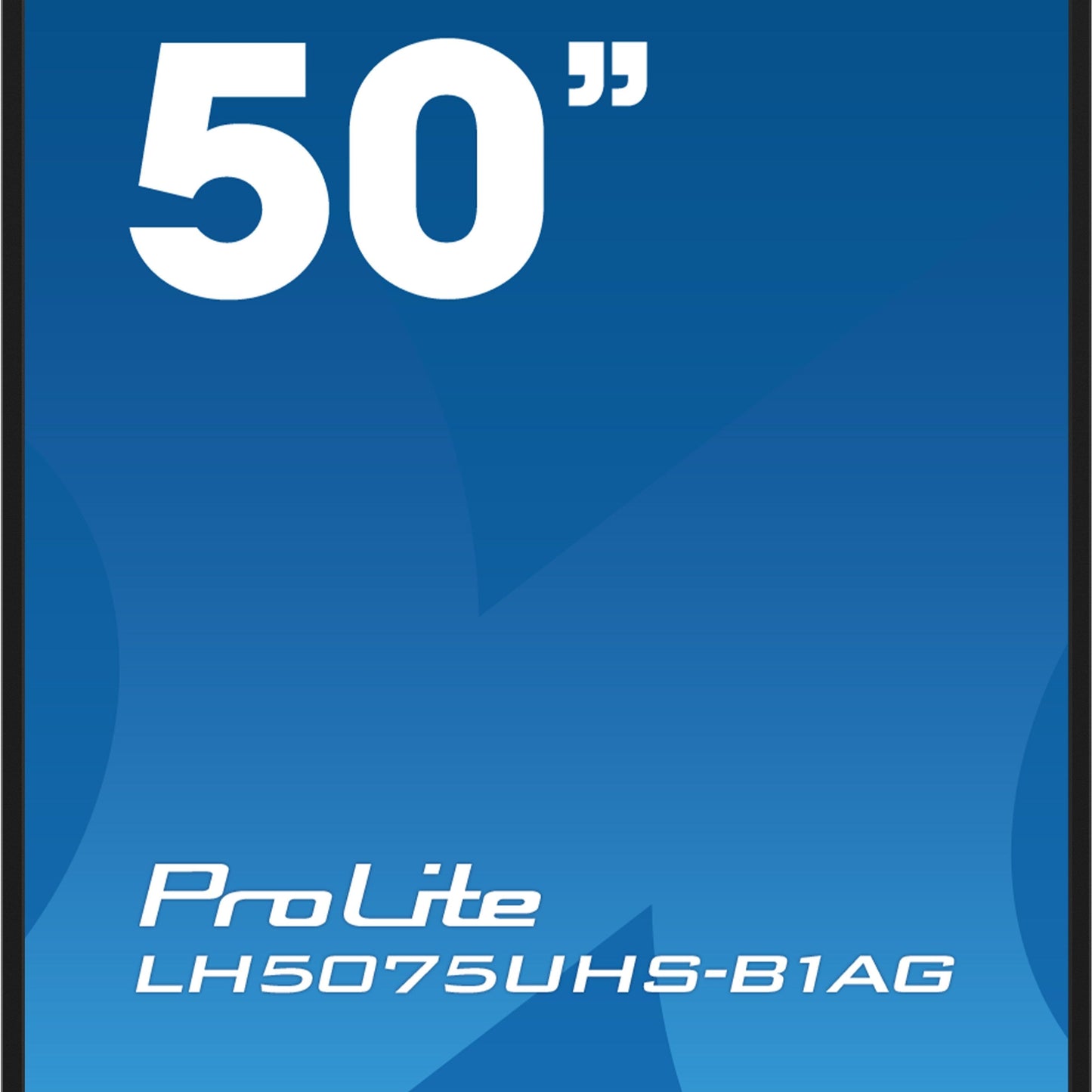 iiyama ProLite LH5075UHS-B1AG 50" 4K UHD 24/7 Display with Android OS, FailOver and Intel SDM slot
