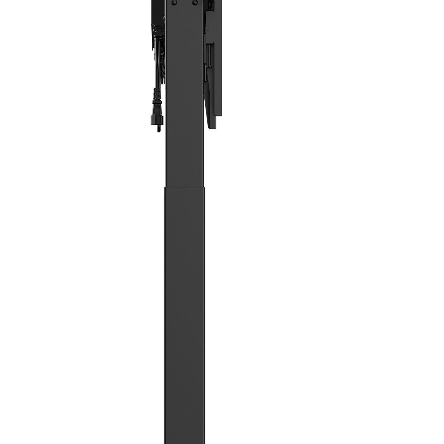iiyama MD CAR2011-B1 Double Column Electric AV Cart with Floor Lift on Wheels