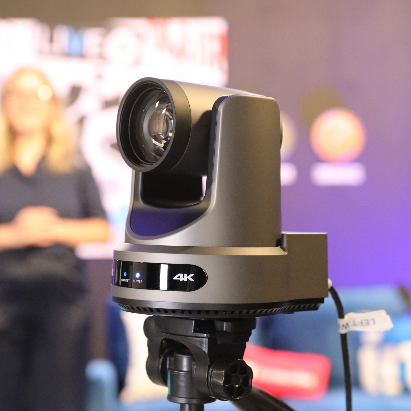 PTZOptics Move 4K SDI/HDMI/USB/IP PTZ Camera with 12x Optical Zoom