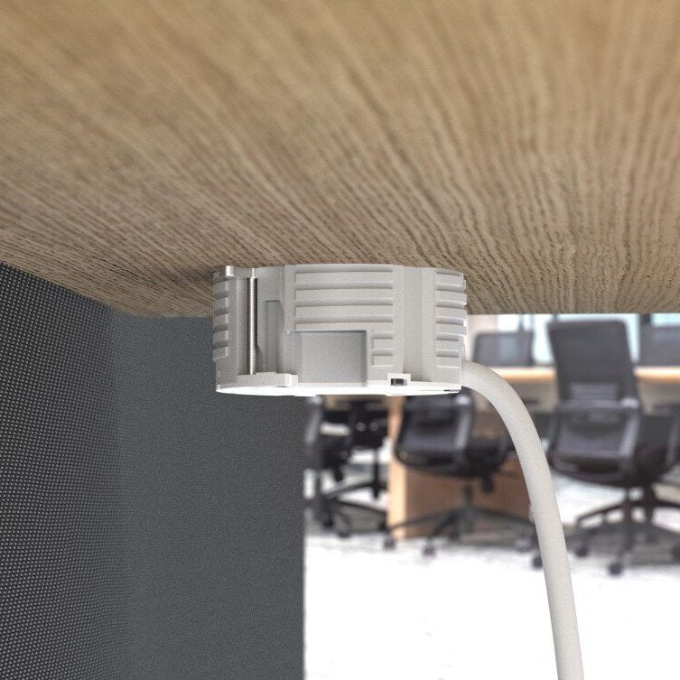 Metalicon S1-1P3C(1A/2C) Solo Plus In Desk Module, 1 Mains Power, 1 USB-A, 2 USB-C