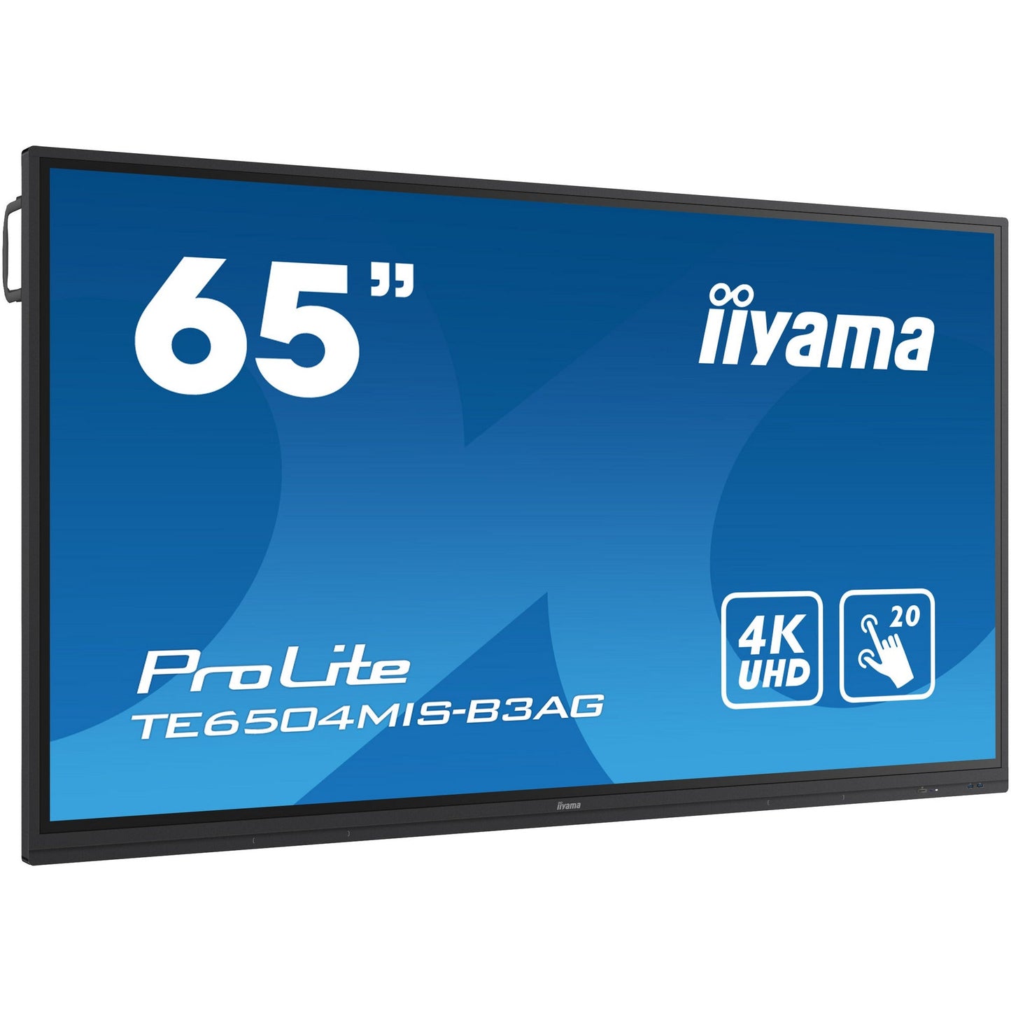 Iiyama ProLite TE6504MIS-B3AG 65" Interactive 4K UHD LCD Touchscreen with Integrated Whiteboard Software