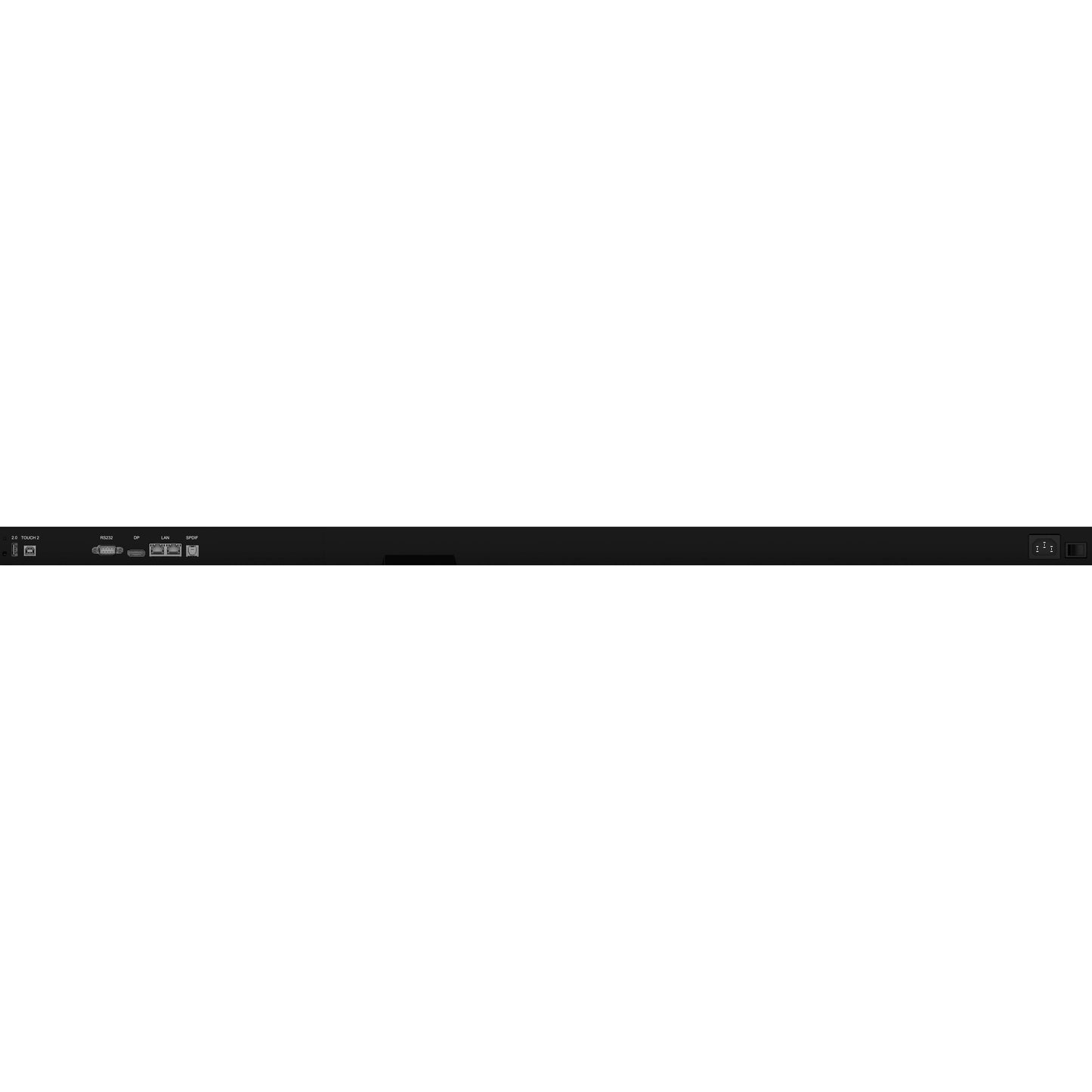 Iiyama ProLite TE7514MIS-B1AG 75" PureTouch-IR+ Touch Screen 4K 24/7 Large Format Display with Android, Wifi & USB-C