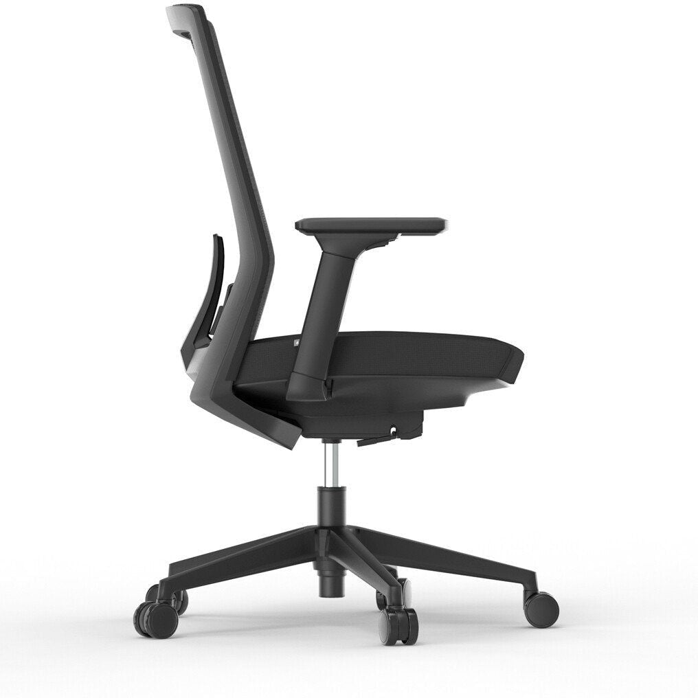 Formetiq B/TV4AS/BB-G0 Veneto Mesh Back Task Chair with 3D Adjustable Padded Arms