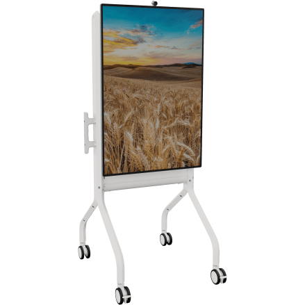 Le Grand / Chief Voyager Manual Height Adjustable AV Cart White