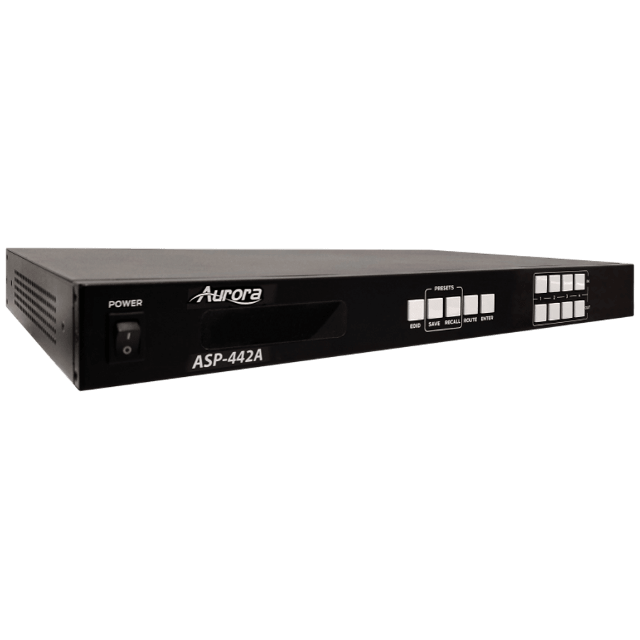 Aurora Multimedia ASP-442A 4x4 HDMI 2.0A Matrix 4K60Hz UHD