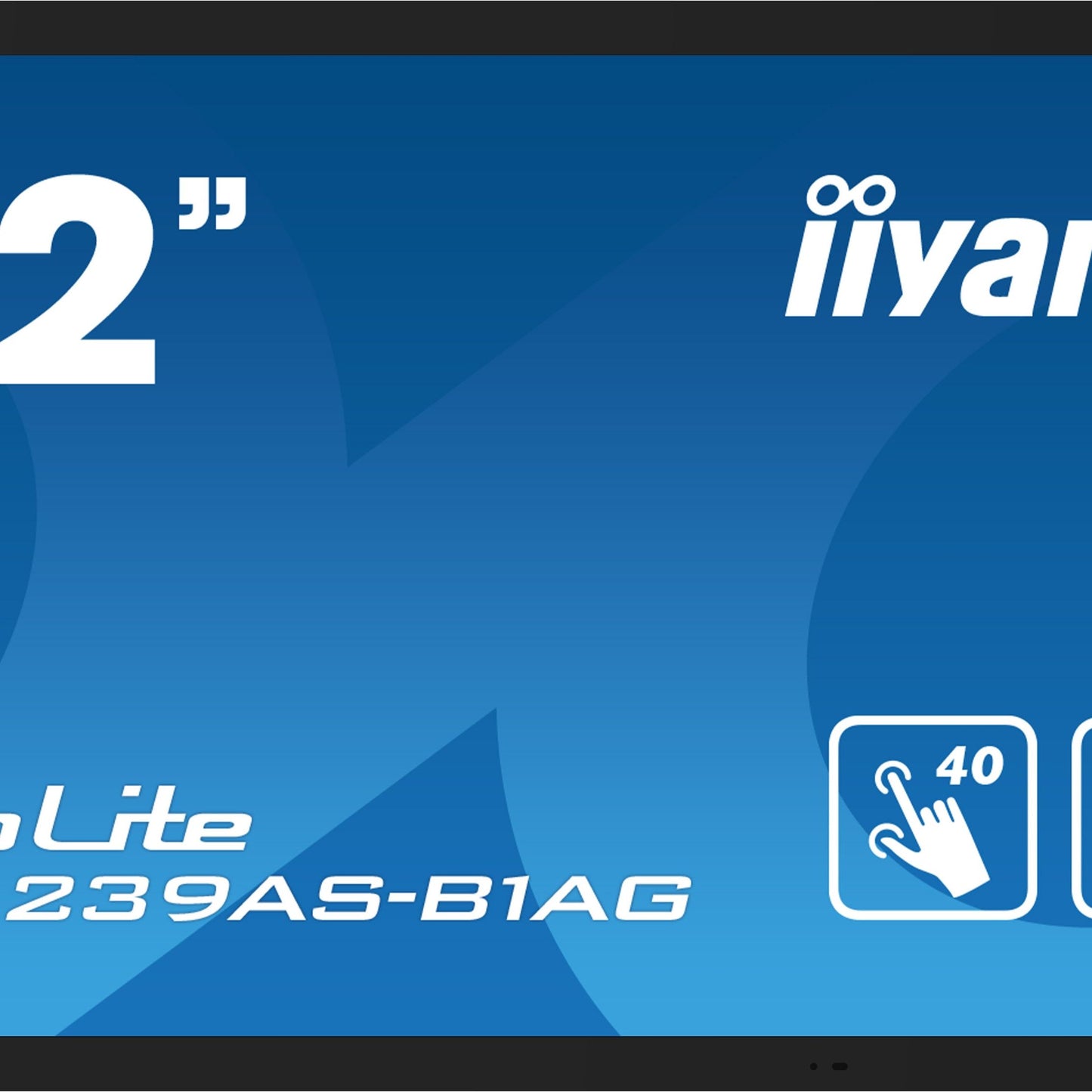 iiyama TF3239AS-B1AG Signage Display Digital signage flat panel 80 cm (31.5") LED 500 cd/m² 2.4K Ultra HD Black Touchscreen Built-in processor Android 24/7