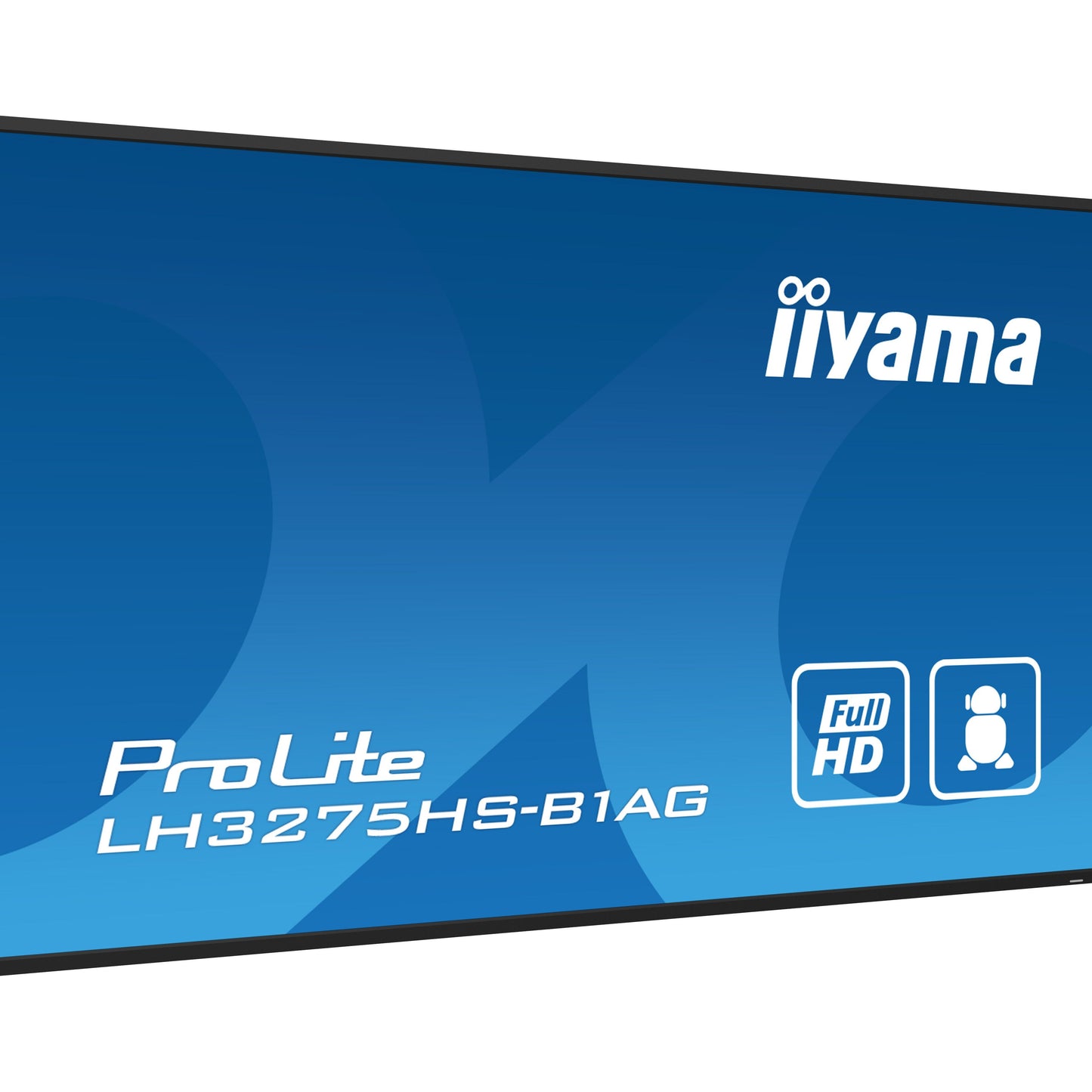 iiyama ProLite Digital signage flat panel 81.3 cm (32") LCD Wi-Fi 500 cd/m² Full HD Black Built-in processor Android 11 24/7