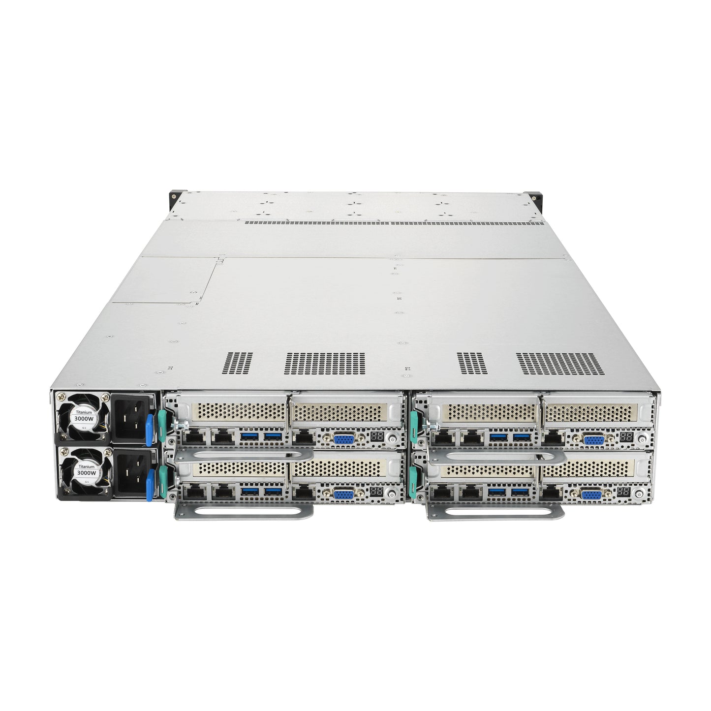 ASUS RS720Q-E11-RS8U Intel C741 LGA 4677 (Socket E) Rack (2U) Black, Silver