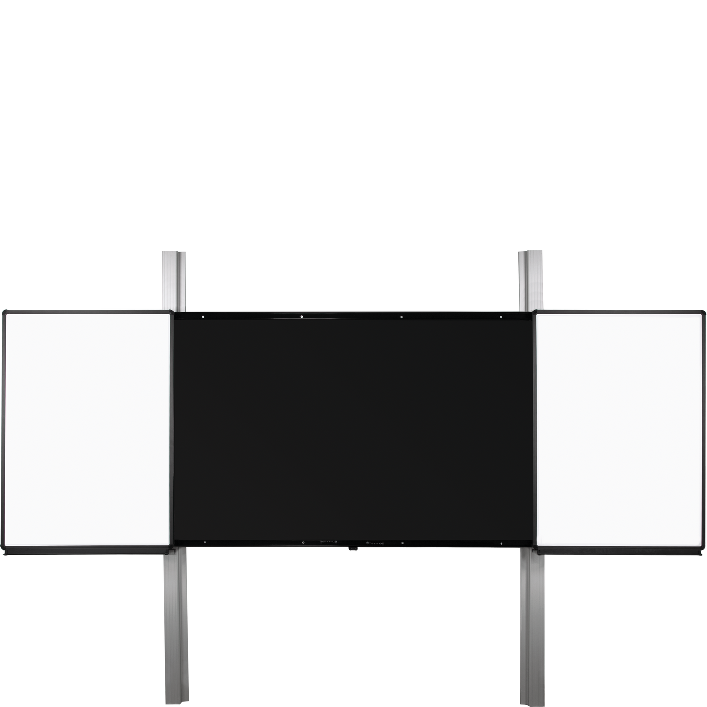 Conen PYETVBWW2RN6 Rail 2.0 - Electrically Height-adjustable Interactive Board, Monitor Wall Mount With Two Fixed, Two Movable Wings, 2600 Pylon Length