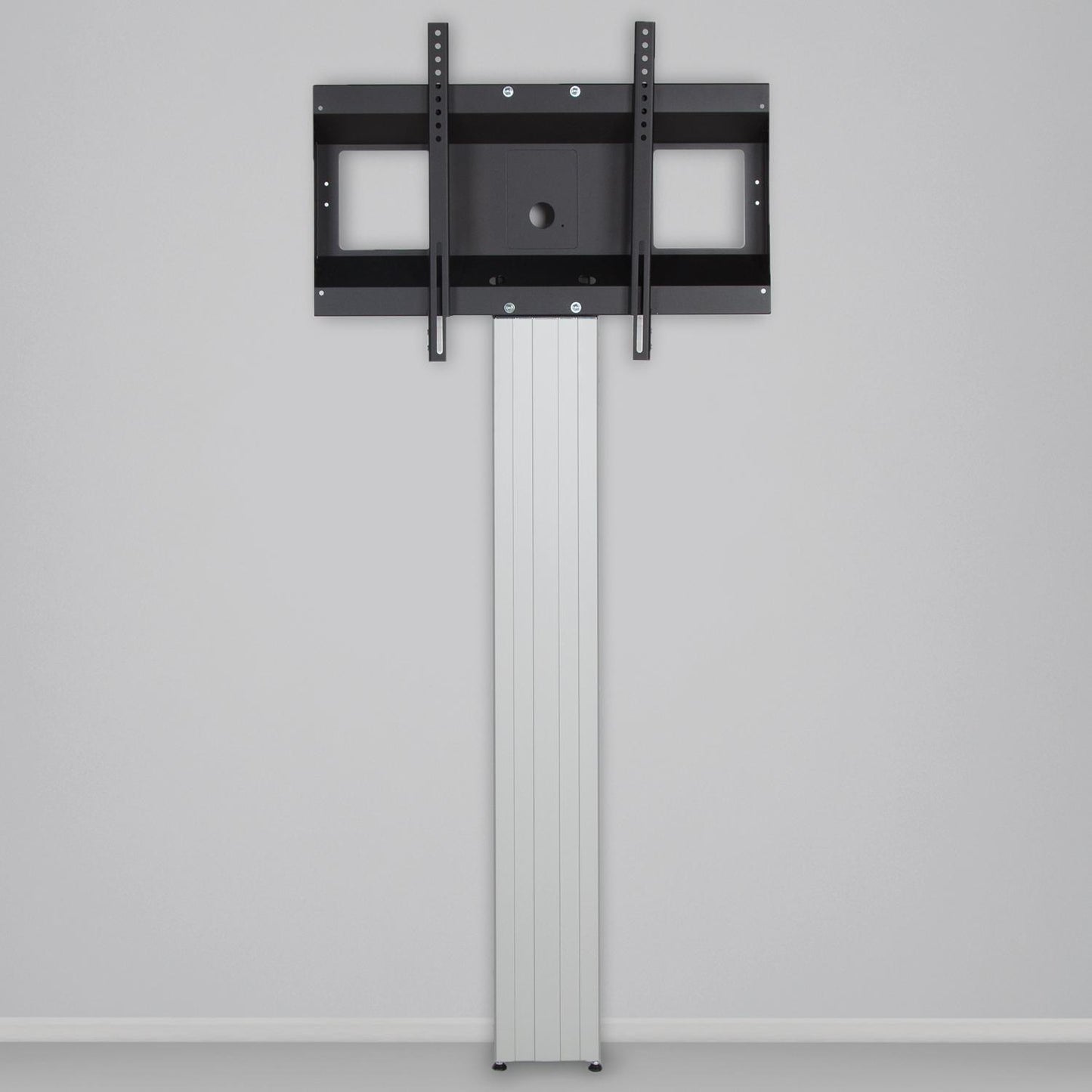 Conen SCETANHVW17 TV And Monitor Wall Mount, Center Of Display 192 Cm Column Silver Anodized, Fixed Height