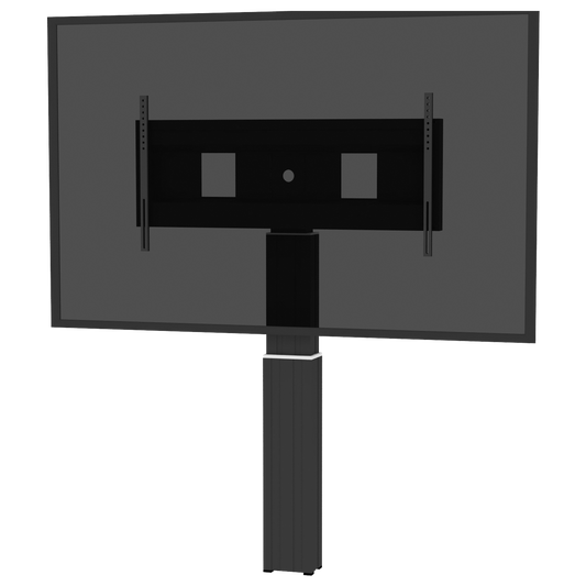 Conen SCEXLWB Motorized XL monitor wall mount, 50 cm of vertical travel column black anodized, center of display 121,5 - 171,5 cm