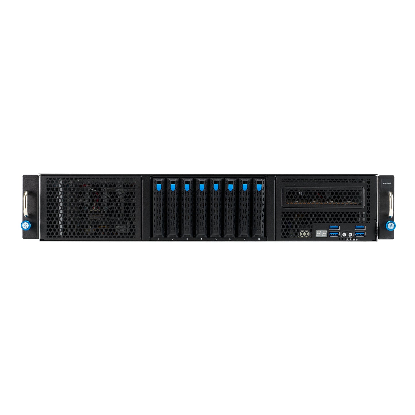 ASUS ESC4000-E10S-SKU1 LGA 4189 Rack (2U) Black, Silver