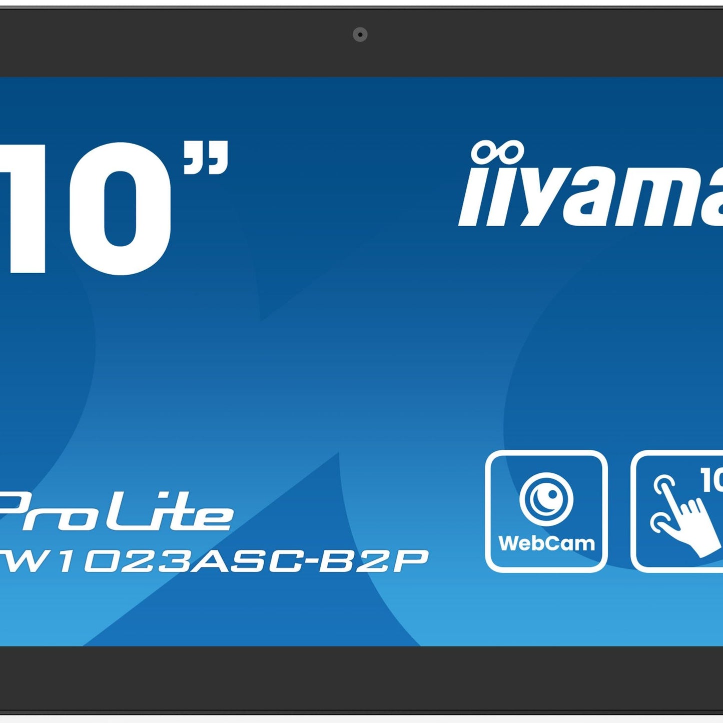 iiyama ProLite TW1023ASC-B2P 10.1" Touch Panel PC with AndroidOS, PoE and Built-in Camera/Mic