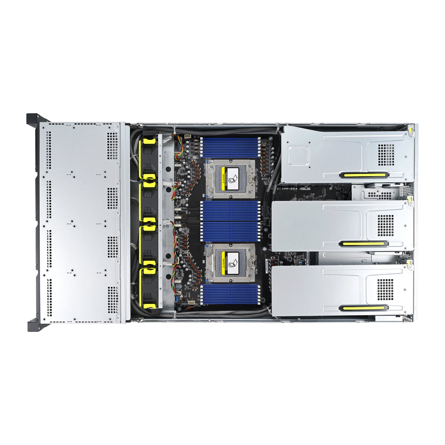 ASUS RS720A-E12-RS12 Socket SP5 Rack (2U) Black, Steel