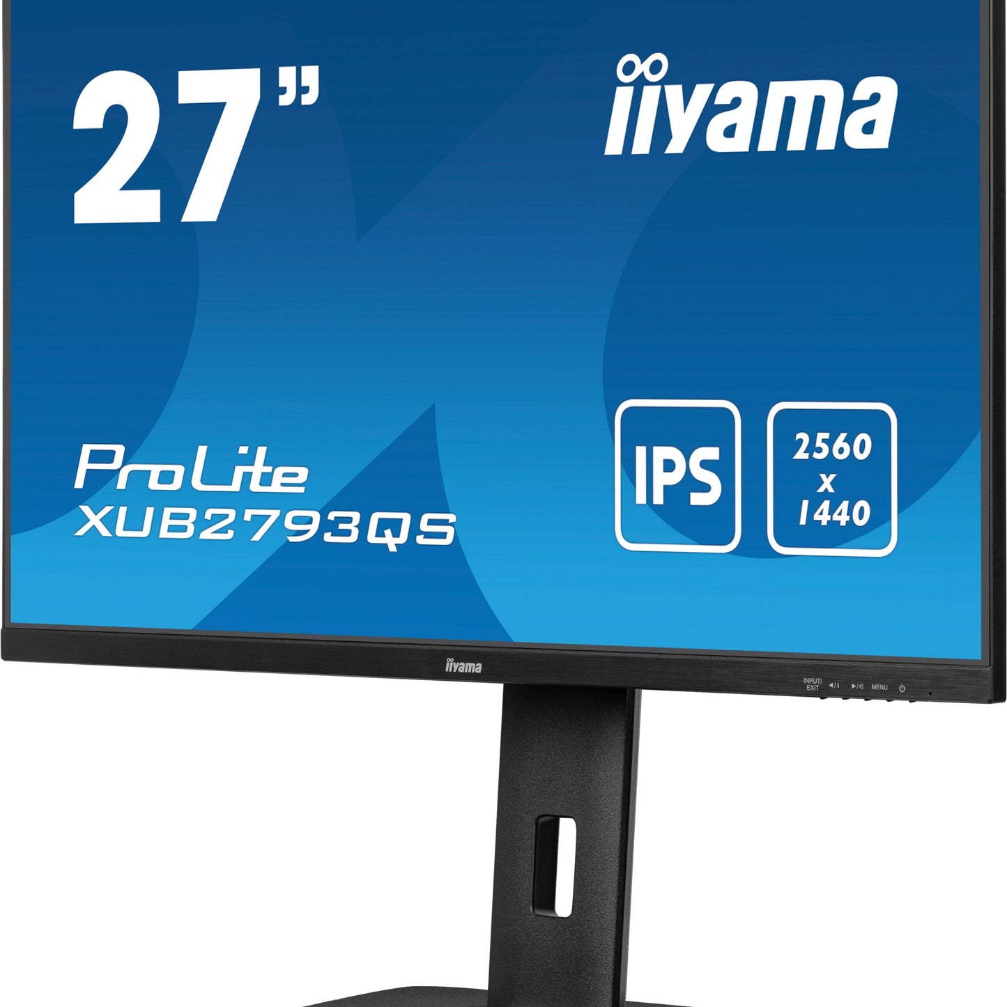 iiyama ProLite XUB2793QS-B7 computer monitor 68.6 cm (27") 2560 x 1440 pixels Quad HD LED Black