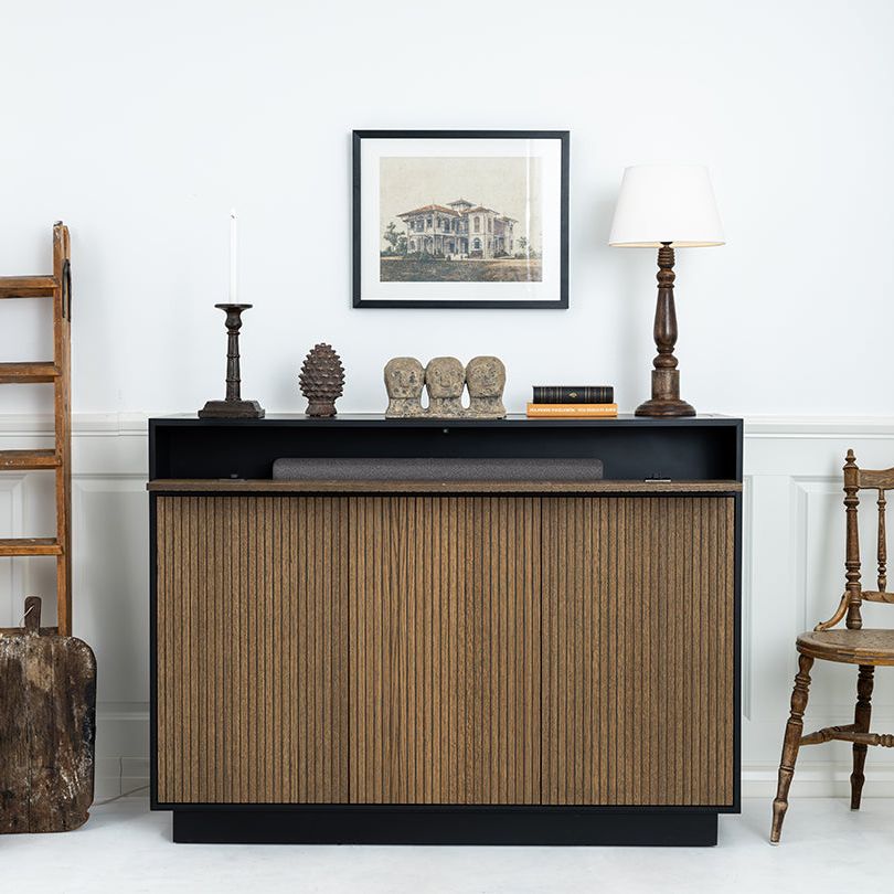 Multibrackets M AV-Cabinet TV-Lift 55" Design Walnut