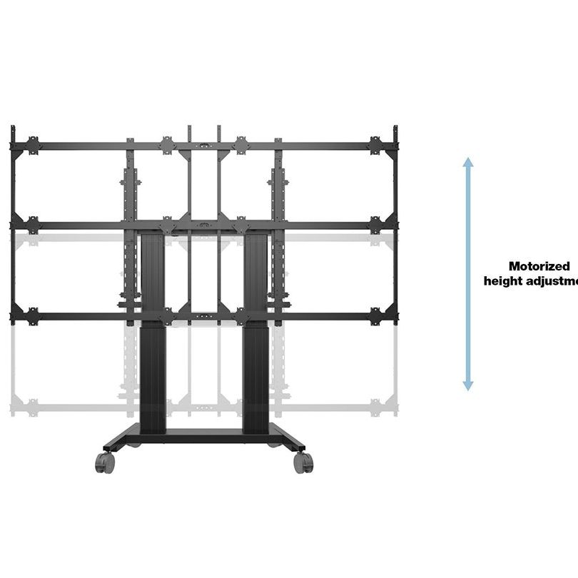 Multibrackets M Pro Series – Philips LED Floorstand Motorized 5x5 137"