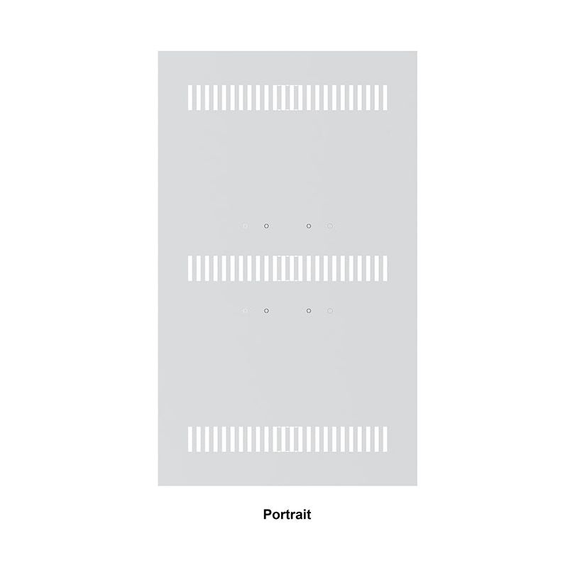 Multibrackets M Pro Series - Enclosure 43" Back Plate Small White