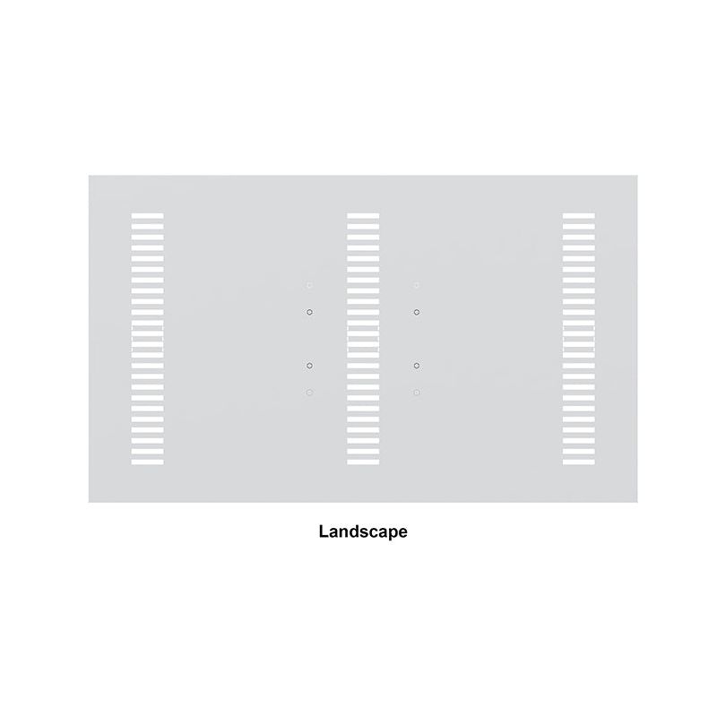 Multibrackets M Pro Series - Enclosure 43" Back Plate Small White