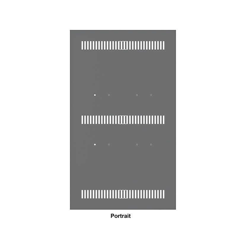 Multibrackets M Pro Series - Enclosure 50" Back Plate Medium Black