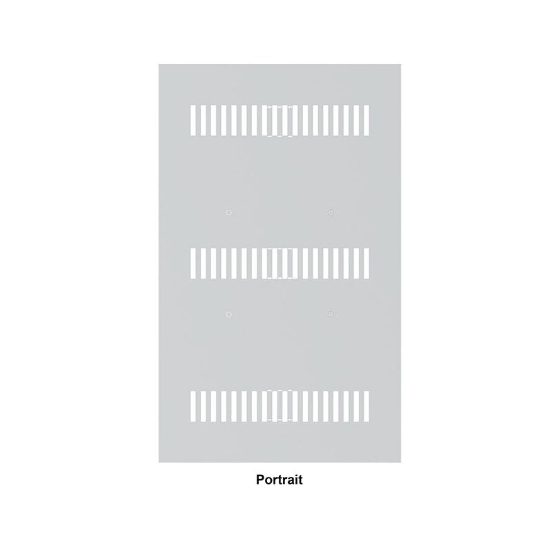 Multibrackets M Pro Series - Enclosure 32" Back Plate Small White
