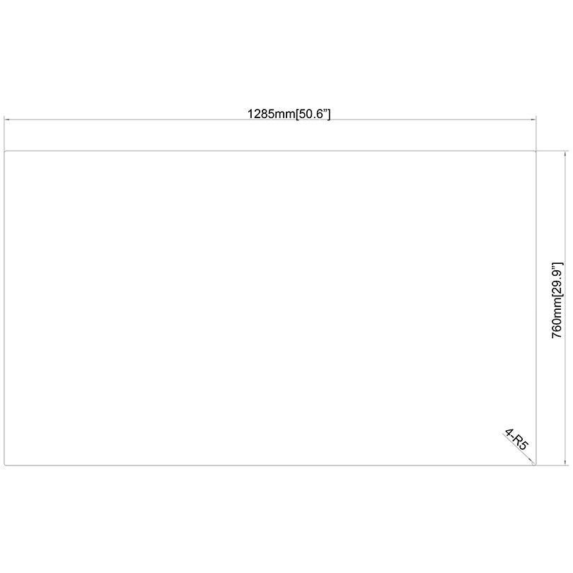 Multibrackets M Safety Sheet Polycarbonate 55"