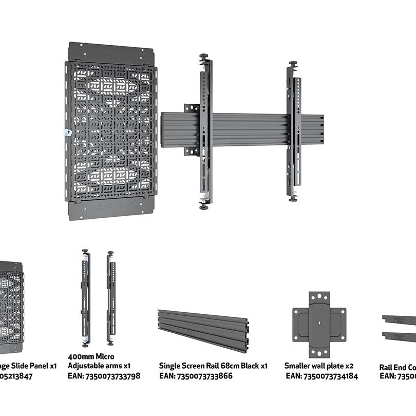Multibrackets M Pro Series Wallmount MBW1U Media Storage