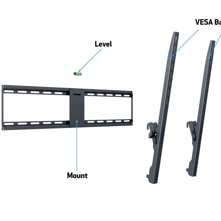 Multibrackets M Universal Tilt Wallmount Black Large
