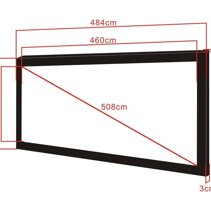 Multibrackets M 2.35:1 Framed Projection Screen 460x195, 200"