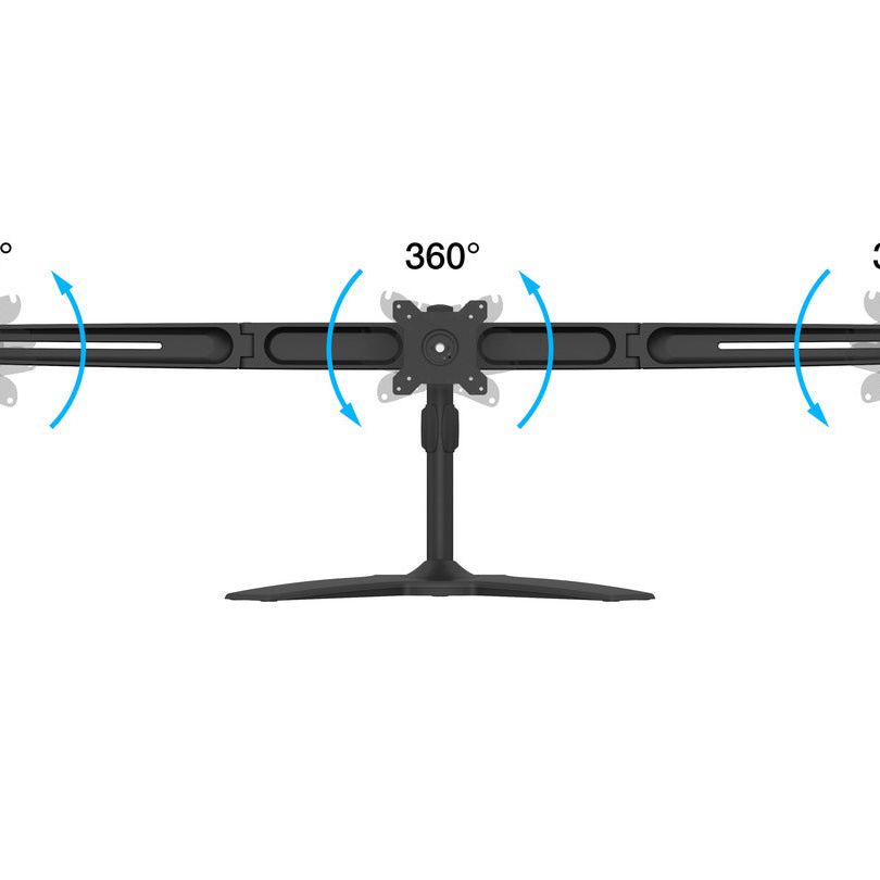 Multibrackets M VESA Desktopmount Triple Stand 15"-24"